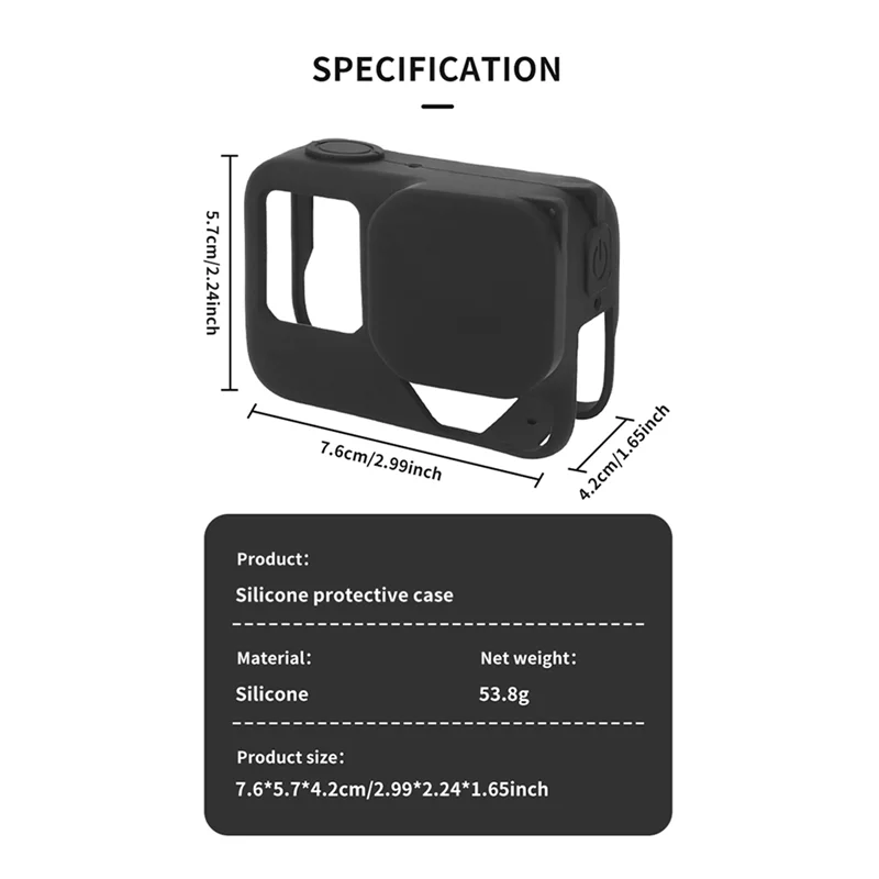 【НОВИНКА】для Insta360 Ace Pro2 силиконовый чехол резиновая защита силиконовый + крышка объектива аксессуары для камеры