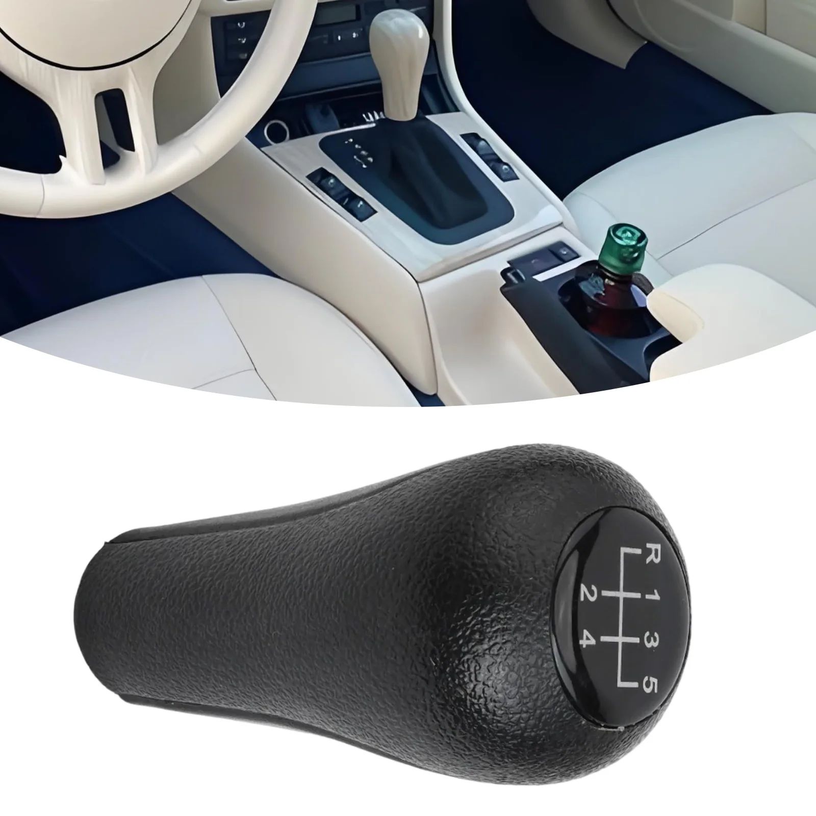 

Transmission Lever 5 6 Speed Knob 5 6 Speed Stylish Car Gear Knob Replacement Wear Resistance Comfortable Grip