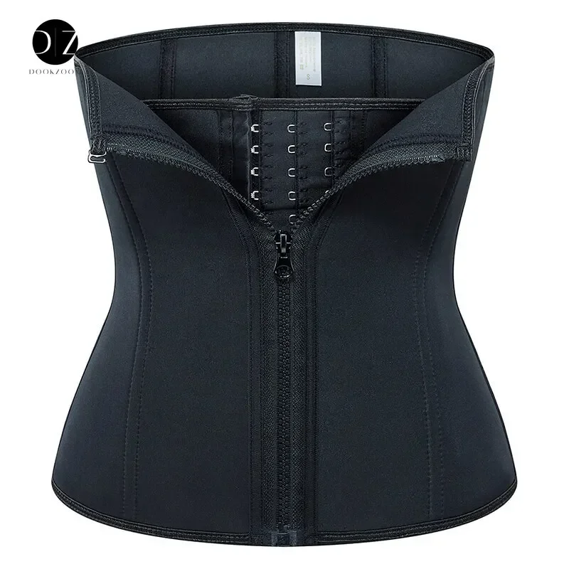 Sauna Sweat Belt Weight Loss Neoprene Waist Trainer Body Shaper Corset Slimming Belly Sheath Women Tummy Trimmer Cincher Sports