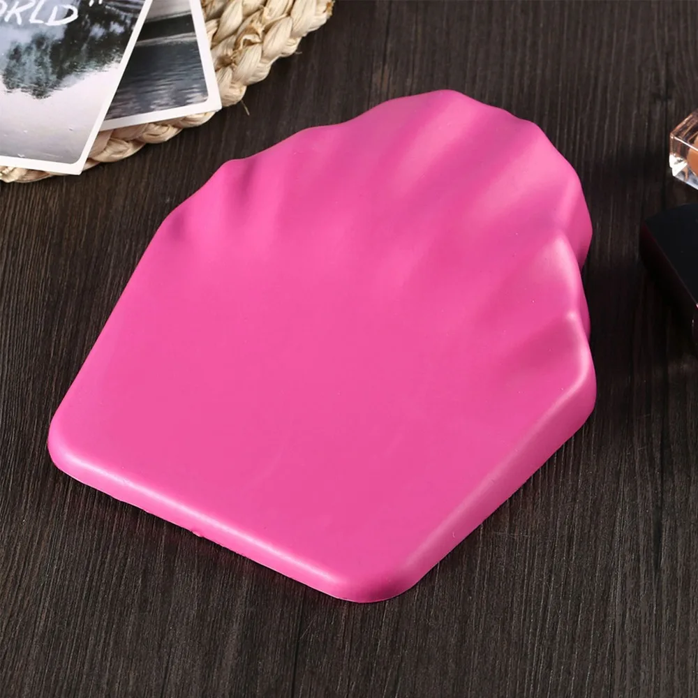 Foam Rubber Manicure Hand Rest Pillow Anti-Skid Ergonomic Contour Manicure Cushion Comfortable Soft Anti‑Slip Hand Rest Cushion