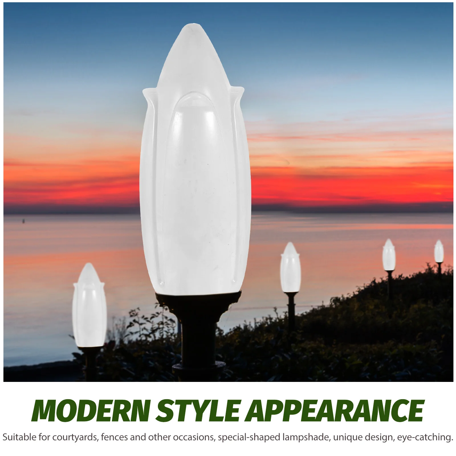 

Acrylic Garden Lampshade Spherical 7 5cm Crystal Cover Screw Unique Decorative Outdoor Light Cover Replacement