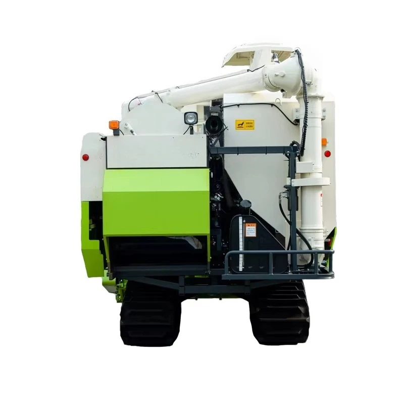 Self-propelled Rice Harvester Flexible Steering Mechanism Enables Easy Turning At The Edge Of Irregular Shaped Rice Plots
