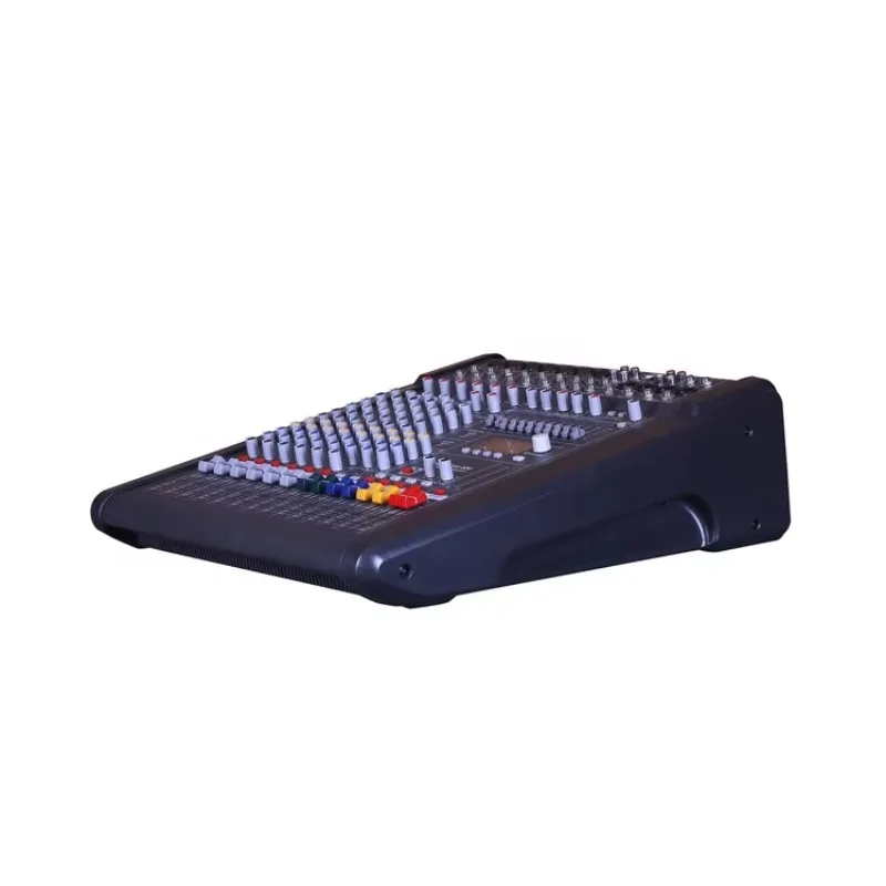 PM600-3 6 Channel Usb Audio Interface Power Mixer Control With 2*1200W Amp For Recording