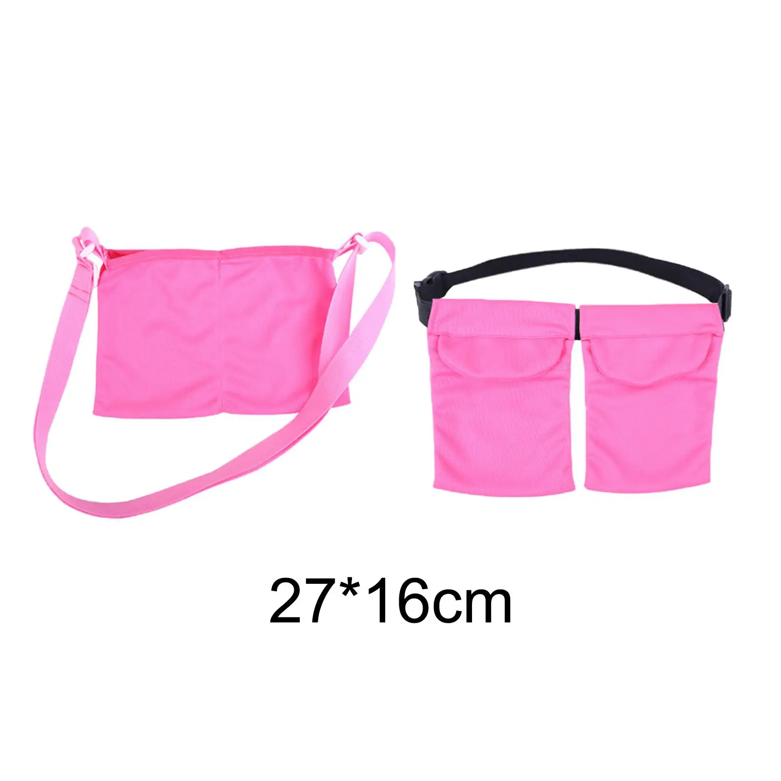 Breathable Soft Drainage Pouch Mesh Shower Bag Adjustable Waist Strap Dual Pocket Holder for After Surgery Care