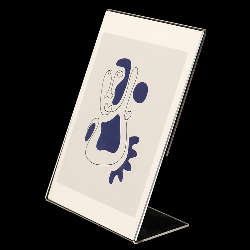 Transparent Acrylic Picture Frame Double Sided Photo Frame Idol Photocard Holder Desktop Ornament Photo
