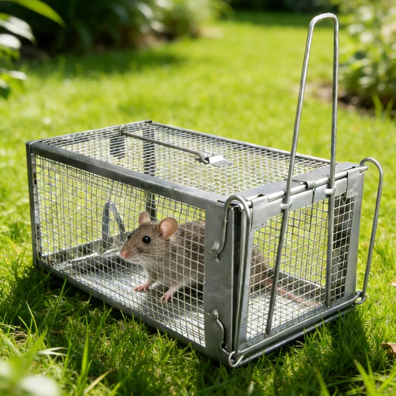 Reusable Rat & Mouse Trap Mousetrap Rodent Killer Animal Pest Control Supplies