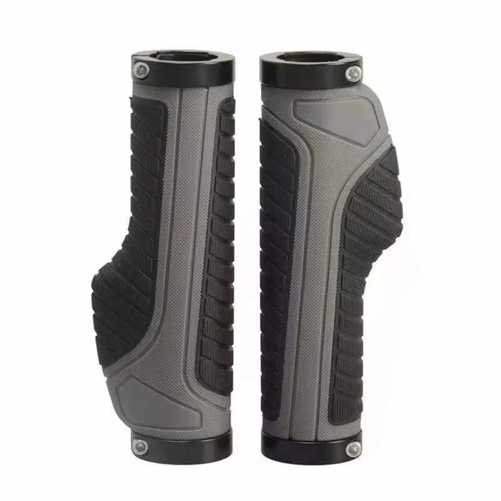 Bicycle Grips Handlebars Bicycles Double-sided Locks Rubber Cycling Accessories Comfortable And Stretch-resistant