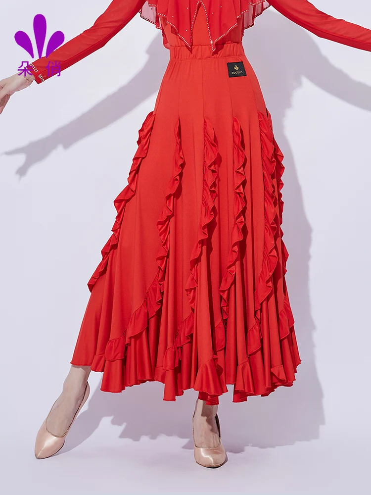 2025 Moderne Dans Rok Professionele Competitie Wals Swing Rok Ballroom Dansvoorstelling Kostuums 2339q