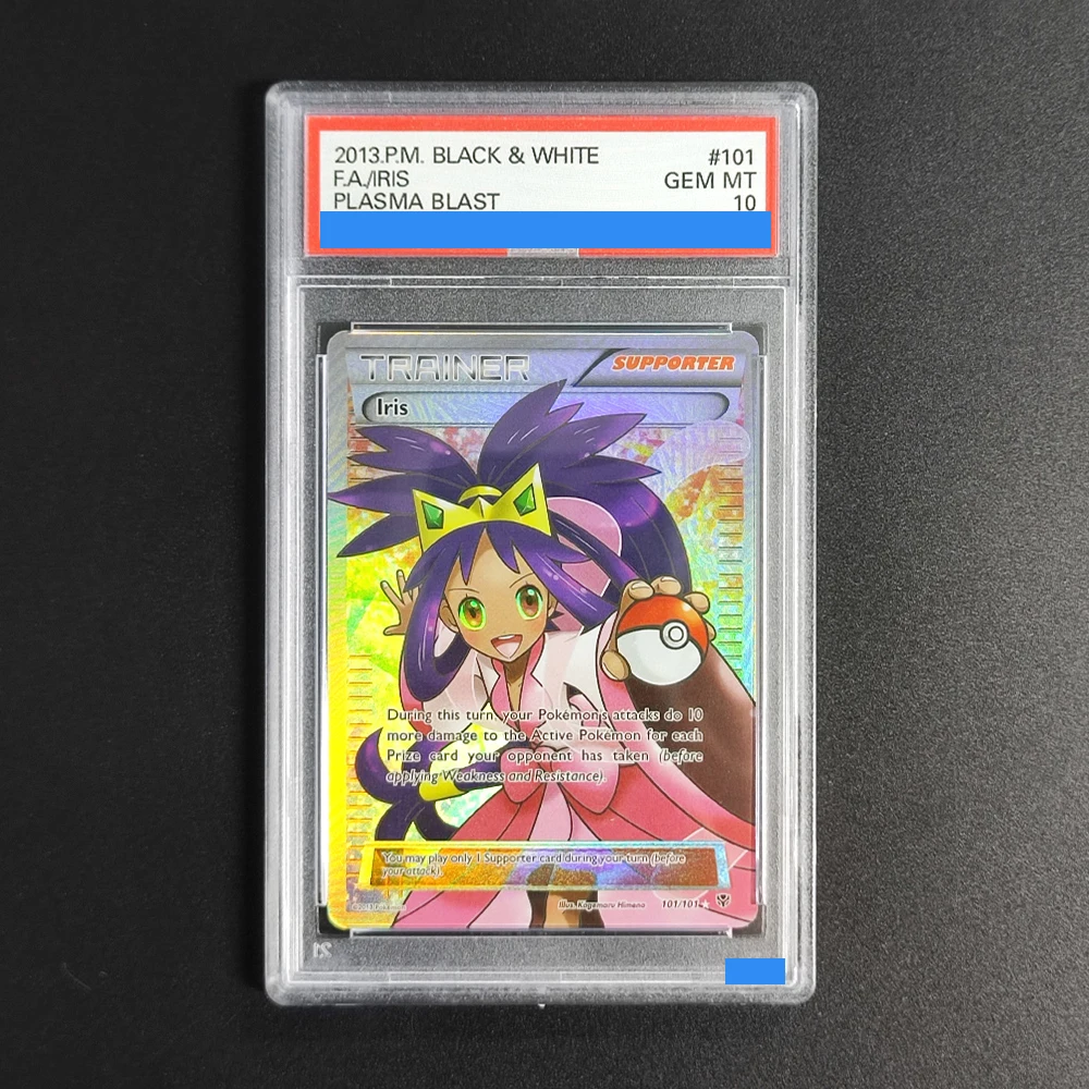 

2013.P.M. BLACK & WHITE FA IRIS PLASMA BLAST 101 GEM MT 10 Collection DIY Rating Card High Quality Replica Card