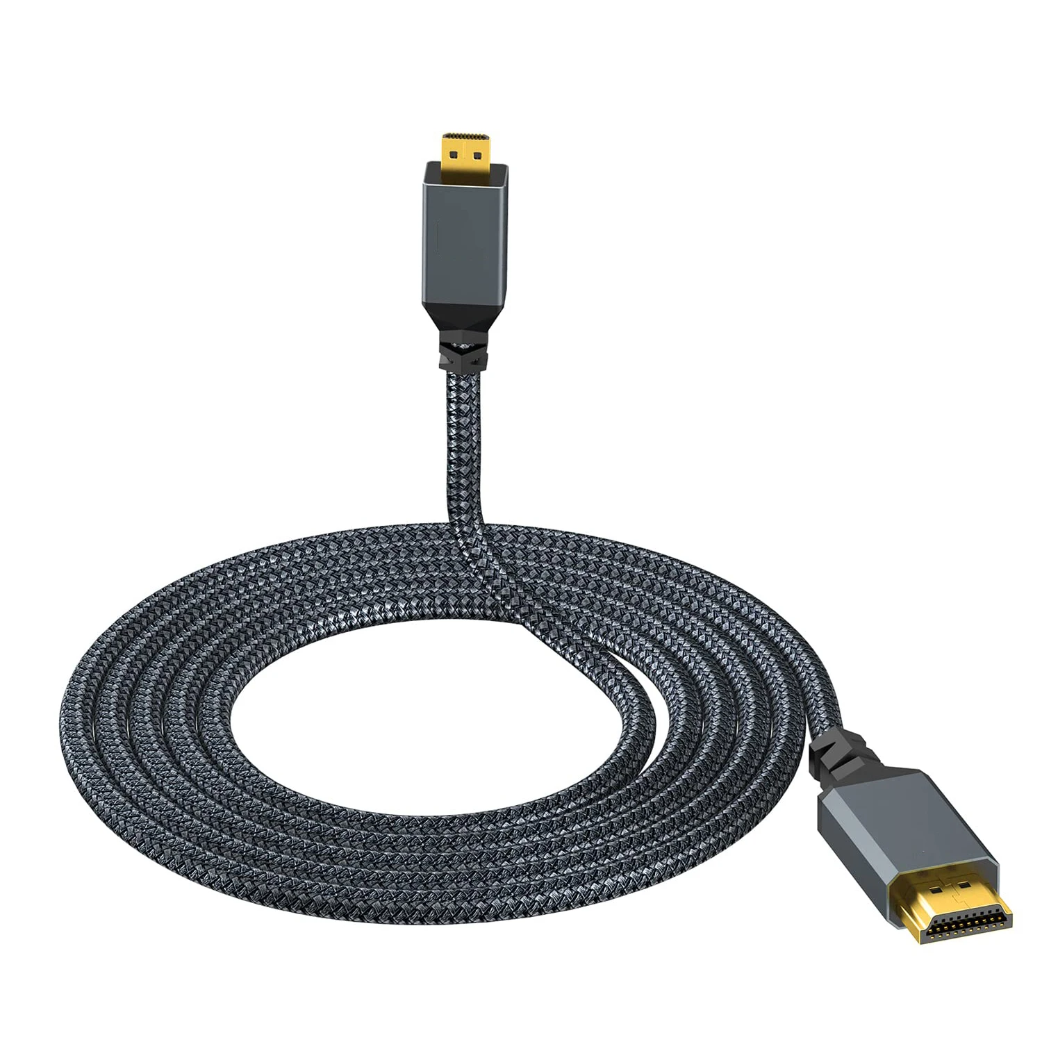 1.5M 1080P 4K UHD Video Cable Micro HDMI‑compatible to Standard Port for Action Camera, Raspberry Pi 5/4 Tablet Display Monitor