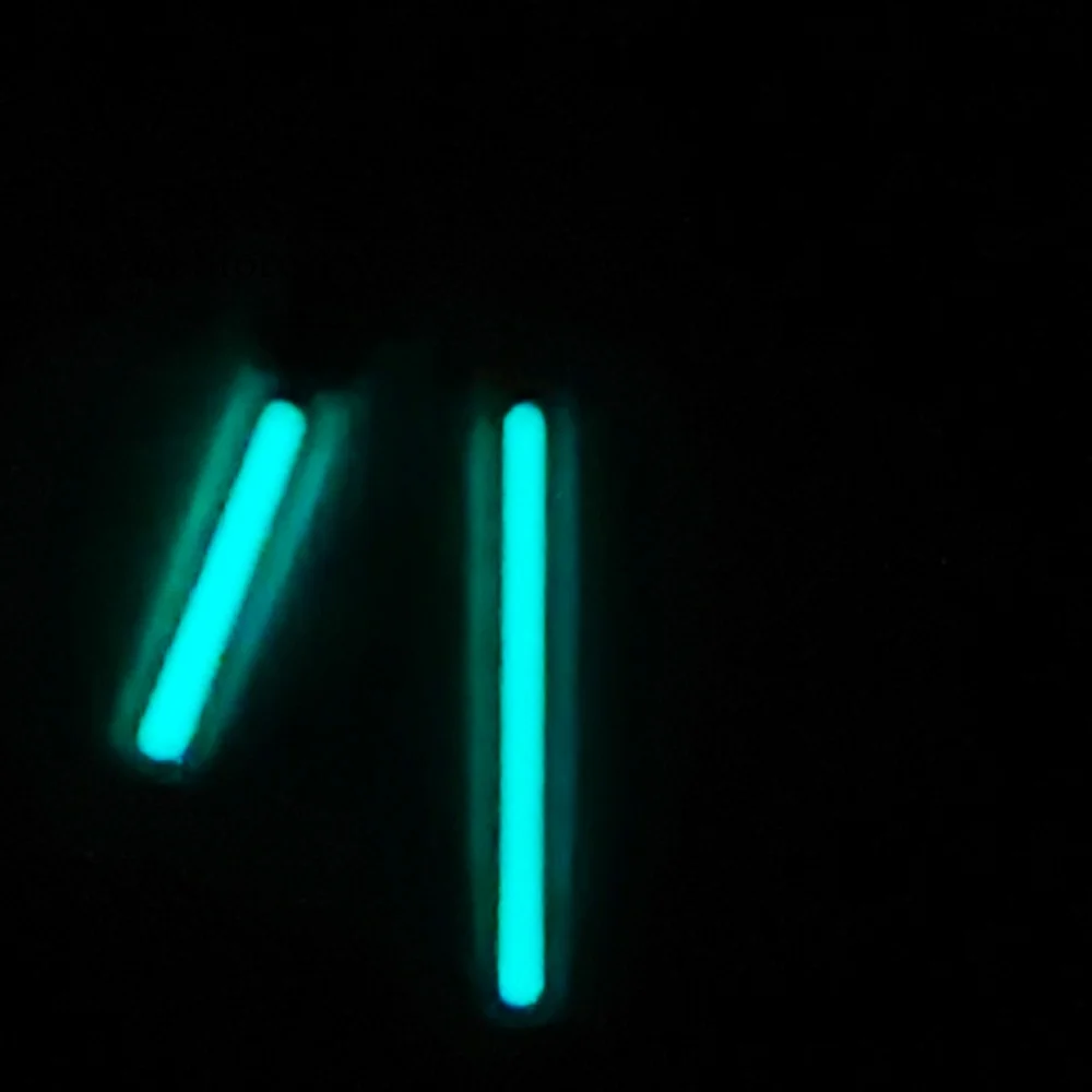 RICHUS الفضة والأزرق ساعة الأيدي الأزرق والأخضر مضيئة صالح NH35 NH36 Miyota8205 8215 DG ساعة يد تعمل بالحركة اكسسوارات أجزاء