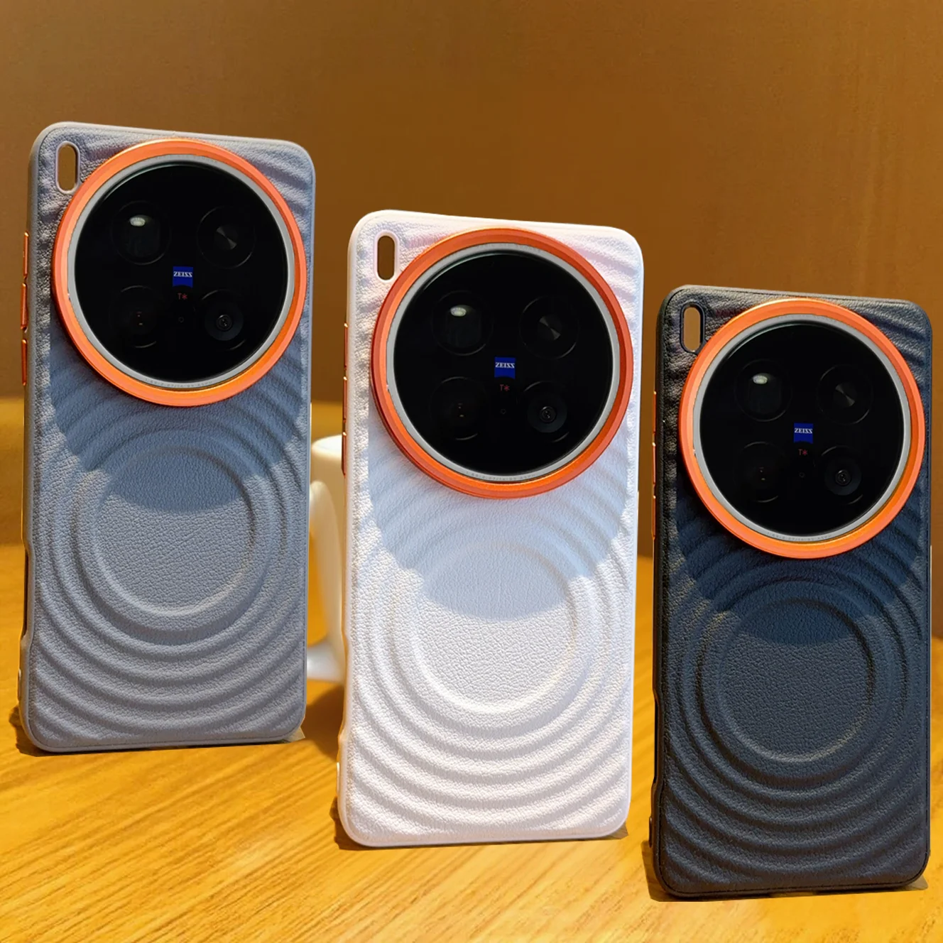 

Магнитный чехол Ripple для Vivo X200 Ultra X200 Pro X200 Pro Mini X200s Magsafe с беспроводной зарядкой из искусственной кожи, противоударный чехол