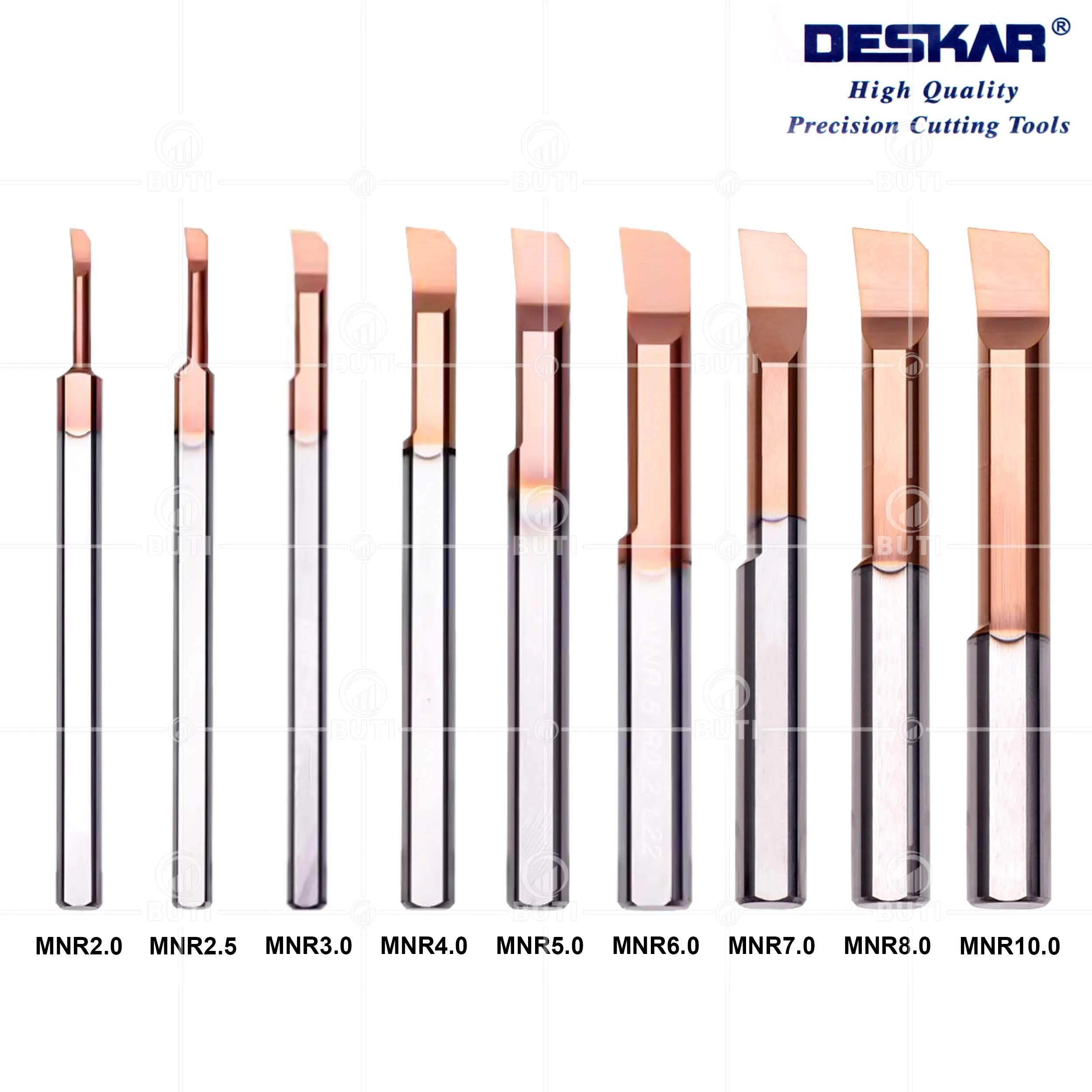 DESKAR 100% Original MNR Small Aperture Boring CNC MNR2 MNR2.5 MNR3 MNR4 MNR5 MNR6 MNR7 MNR8 MNR10 Tungsten Aperture Boring Tool