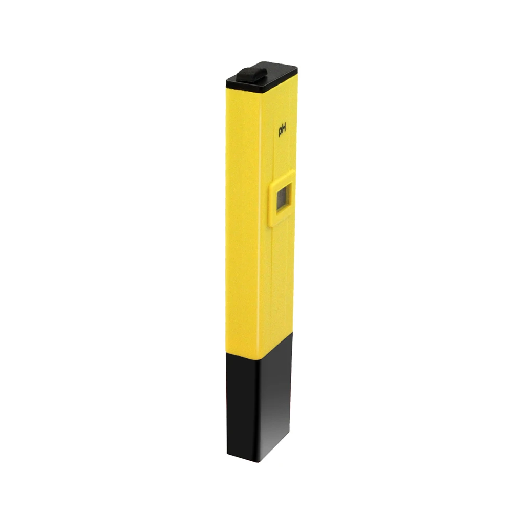 

Digital PH Meter Tester Pen 15x3cm Yellow Plastic Metal Lasting Accurate Results Display Aquarium Pool Testing