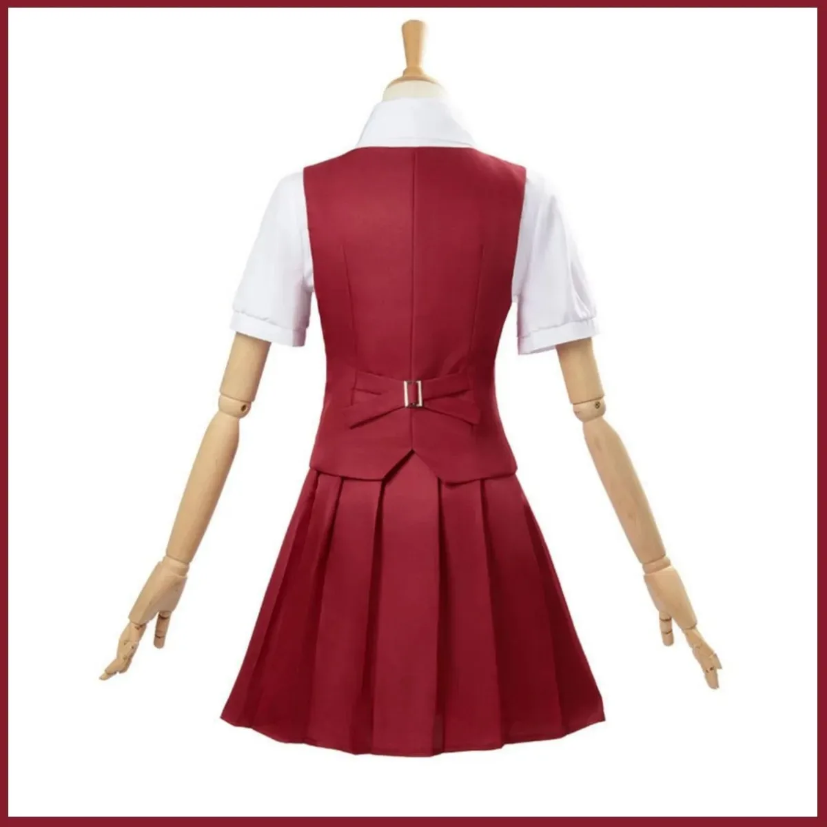 Disfraz de Anime GINTAMA Leader Kagura, camisa de trabajo de café, uniforme, falda, chaleco, peluca, mujer, lindo vestido de Halloween y Navidad
