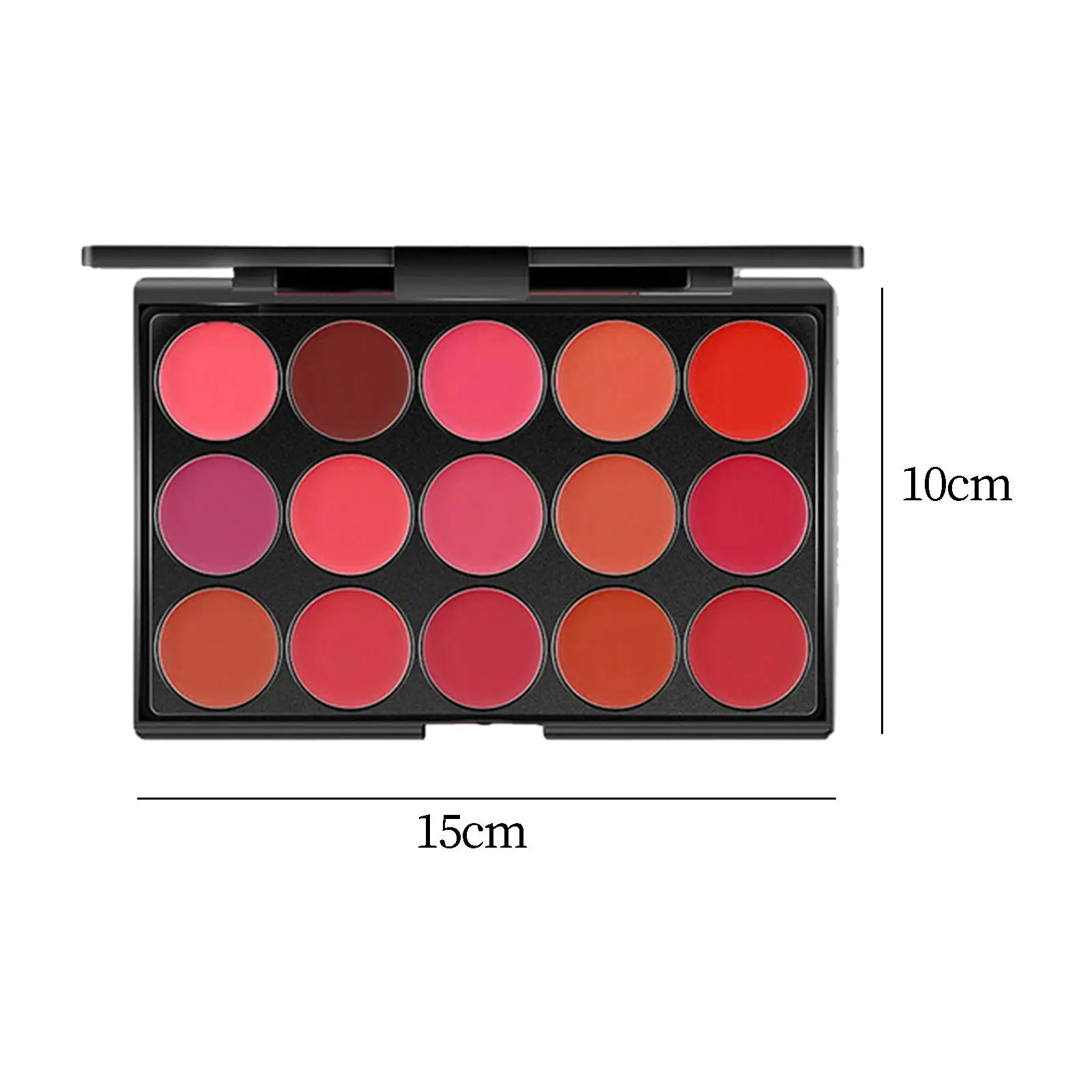 Lip Palette 15 Color Lipstick Set Nude Matte Moisturizing Cream Non Sticky Lip Glosses Cosmetic for Daily Makeup