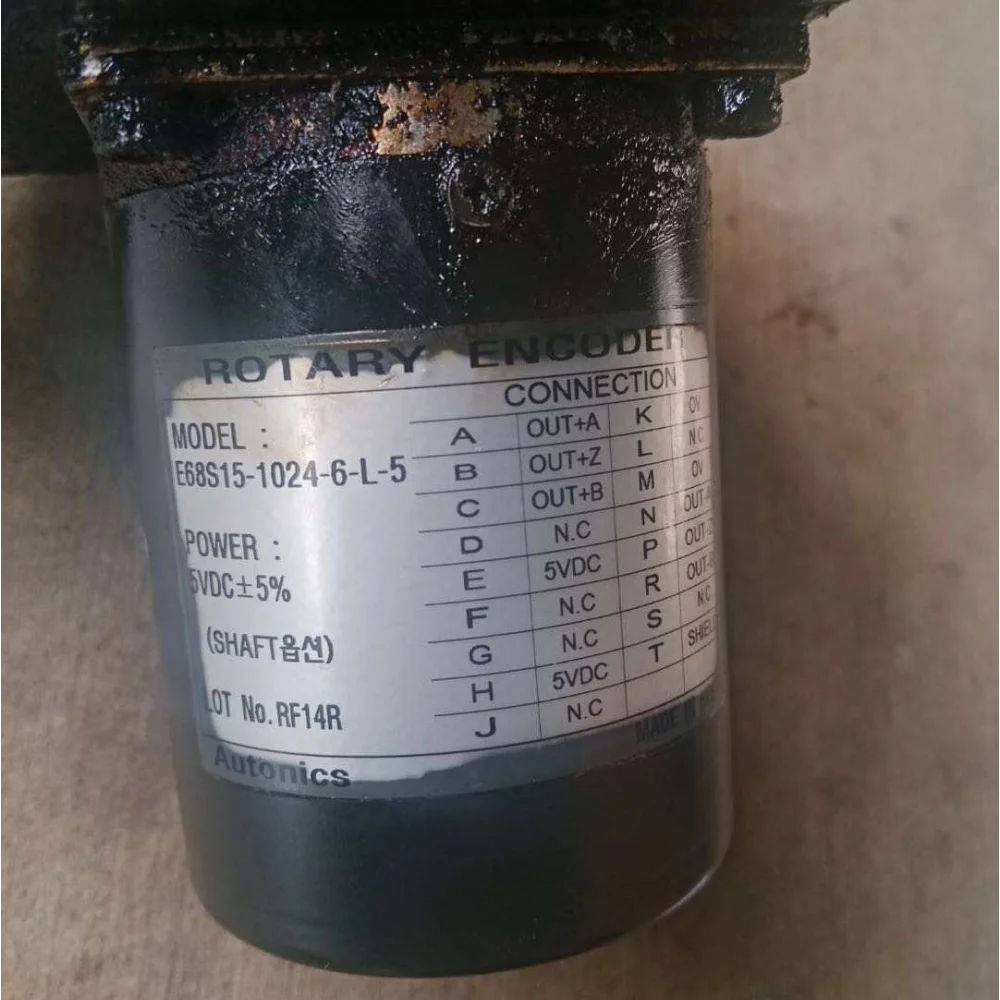 E68C15-1024-6-L-5 CNC Machine Spindle Photoelectric Rotary Encoder
