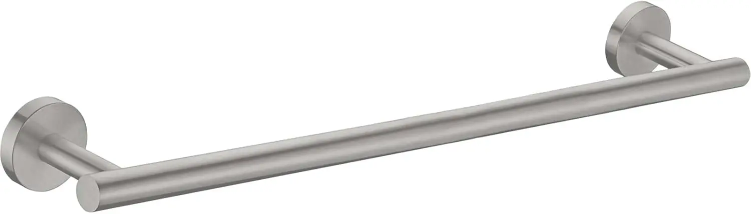 

Настенный держатель для полотенец из матовой никелированной стали 304, 24 дюйма, для ванной и кухни