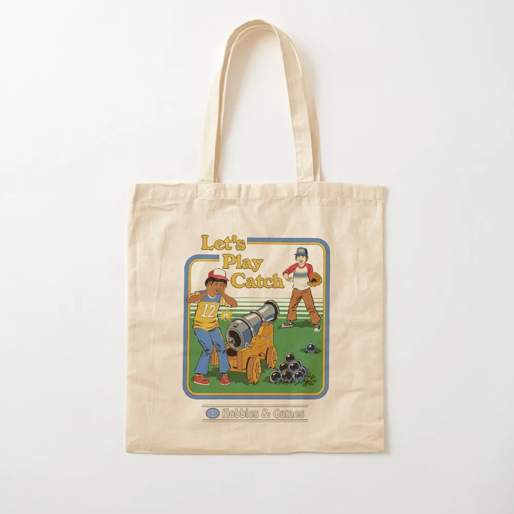 Let's Play Catch Tote Bag Women's shopper Gift bags