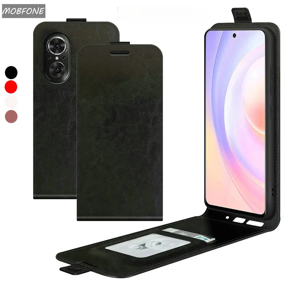 

NOVA 9 NOVA9 Case for Huawei NOVA 9 Flip Vertical Luxury Leather Wallet Book Holder For Huawei Honor 50 60 Pro SE Full Cover Bag