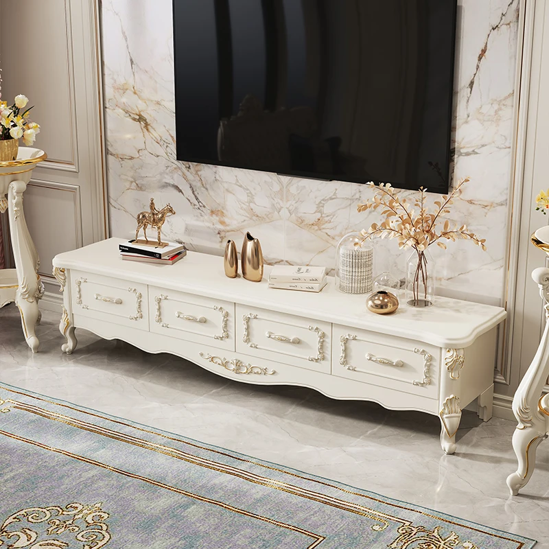 

Custom European Tv Cabinet Vintage Luxury Aesthetic Trendy Storage Tv Cabinets Minimalist Arm Ário De Tv Meubles Tv De Salon