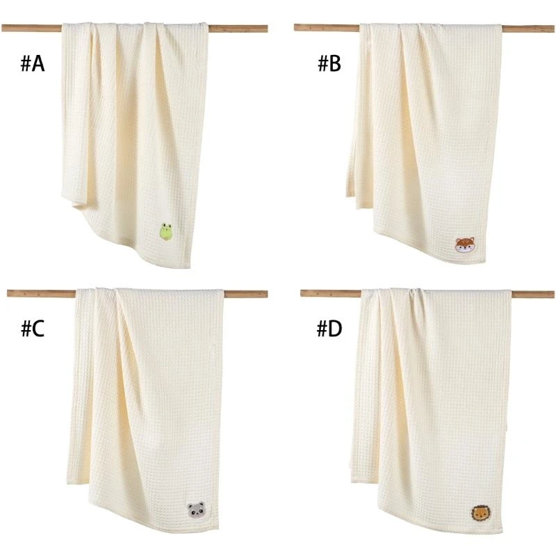 

J15U детское банное полотенце, хлопковое спальное одеяло, дышащие пеленки для новорожденных, тонкое одеяло с принтом, подарок