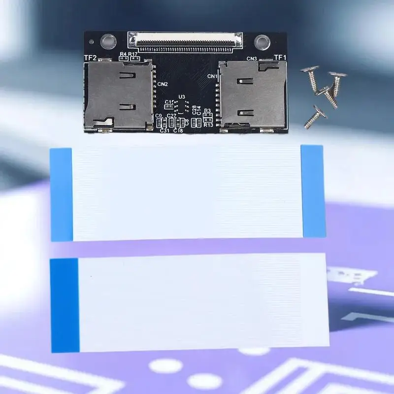 New Dual TF Card Memory Card To CE Interface Connection Card Expansion Card For Computer Industrial Control Machine VCR NAS view 6
