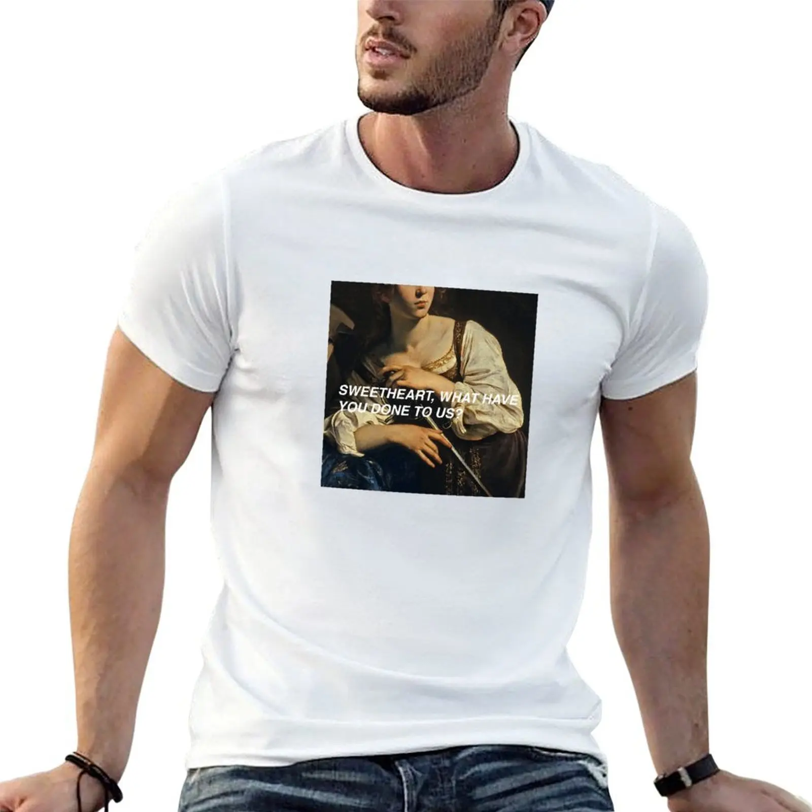 

keaton henson // caravaggio T-Shirt man t shirts cotton t shirts cotton 100% cotton t shirt pack T-Shirt