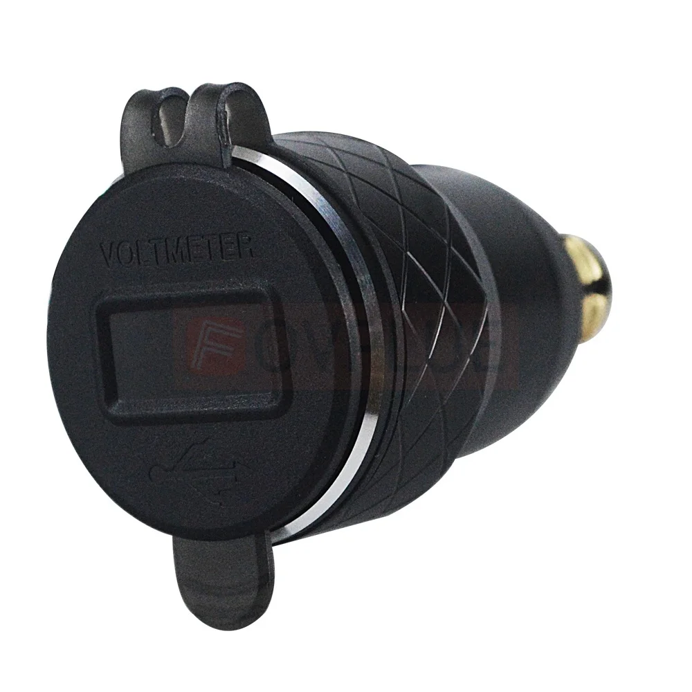 Motorcycle QC3.0 USB Charger Plug Dual Adapter Socket Power Aluminum For BMW S1000XR R1200GS F650GS F650GS F850GS F900R K1200GT