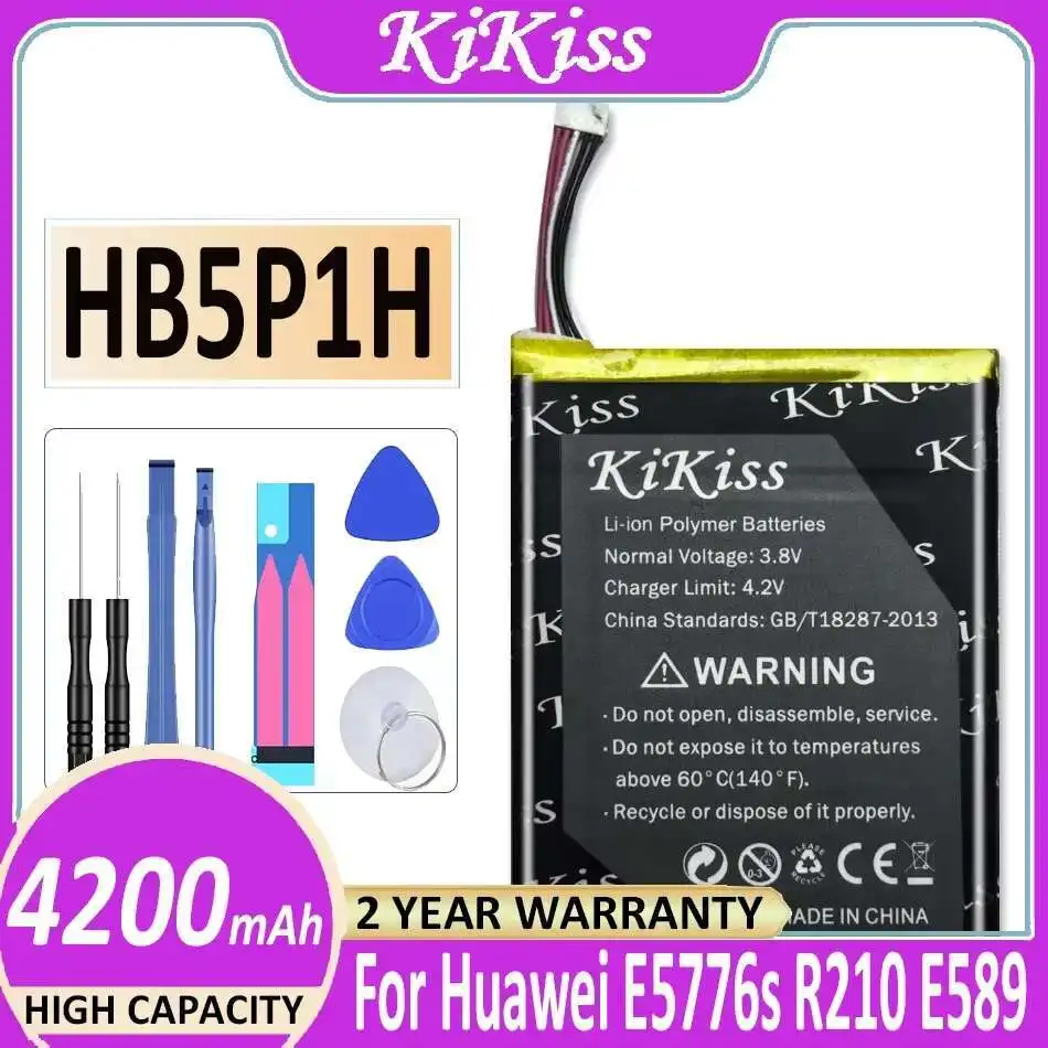 

Long-Lasting Performance 4200Mah Mobile WI - FI Battery For Huawei E5776s R210 E589 HB5P1H