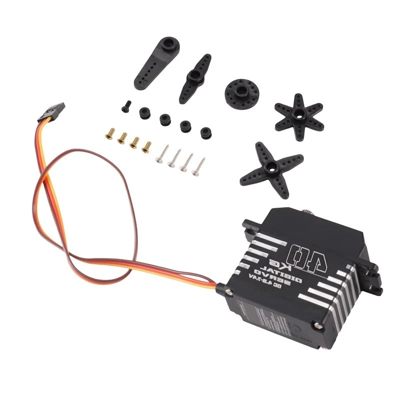 AS96-High Torque Digital Servo Micro Servo Motor Metal Gear For Arduino Servo 40Kg Digital Servo Mini Servo For RC Car Boat