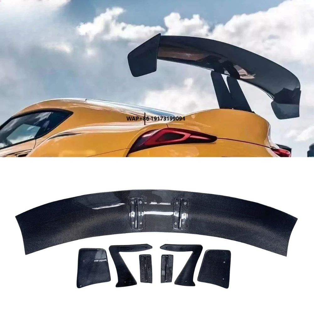 

Carbon Fiber Swan Neck Rear Spoiler for Supra GR MK5 A90 A91 Car Rear Wing Auto Accessories
