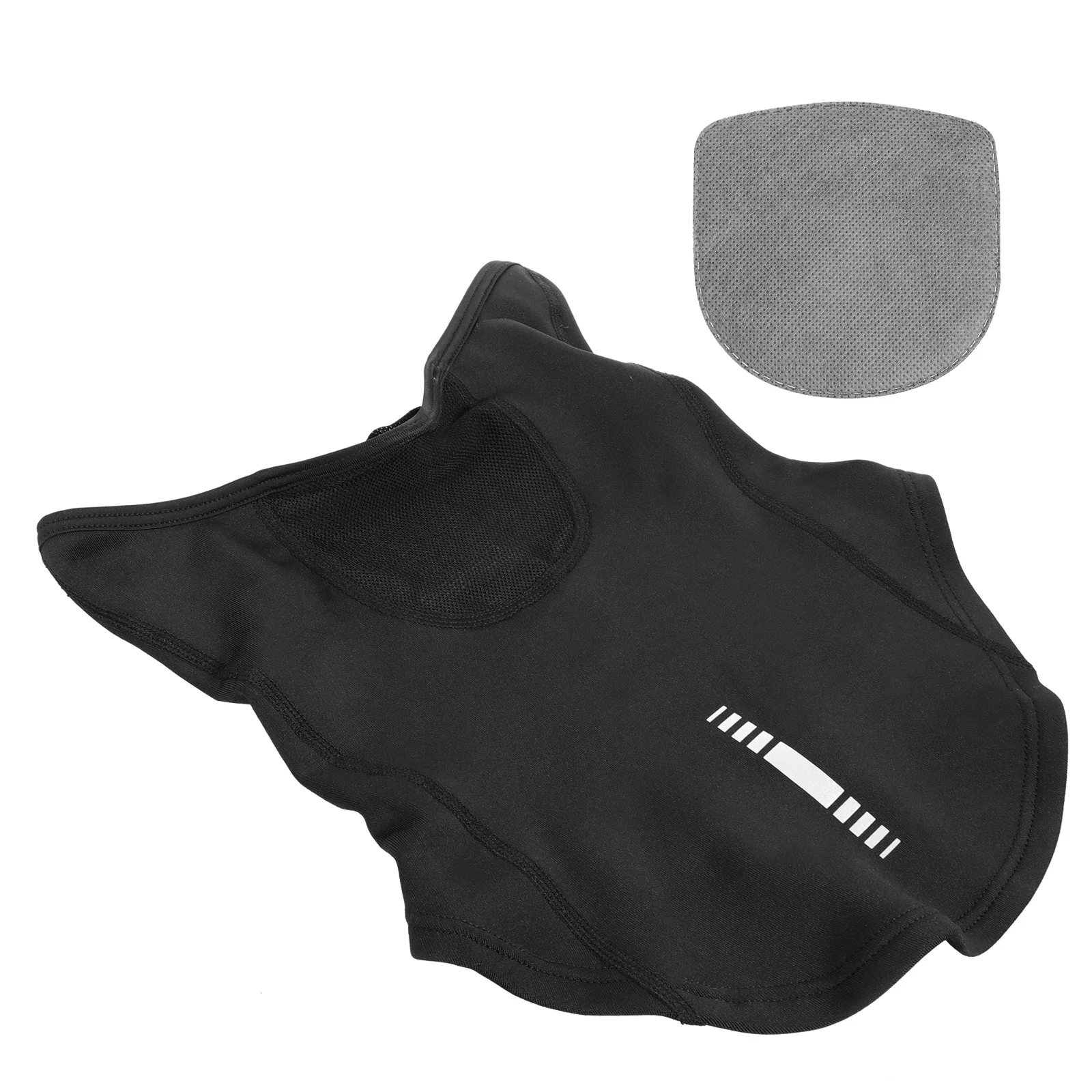 أسود شتاء دافئ غطاء للأذن في الهواء الطلق يندبروف وشاح للرقبة قناع الوجه ركوب الدراجات أغطية الرأس ركوب قناع الوجه حامي #4