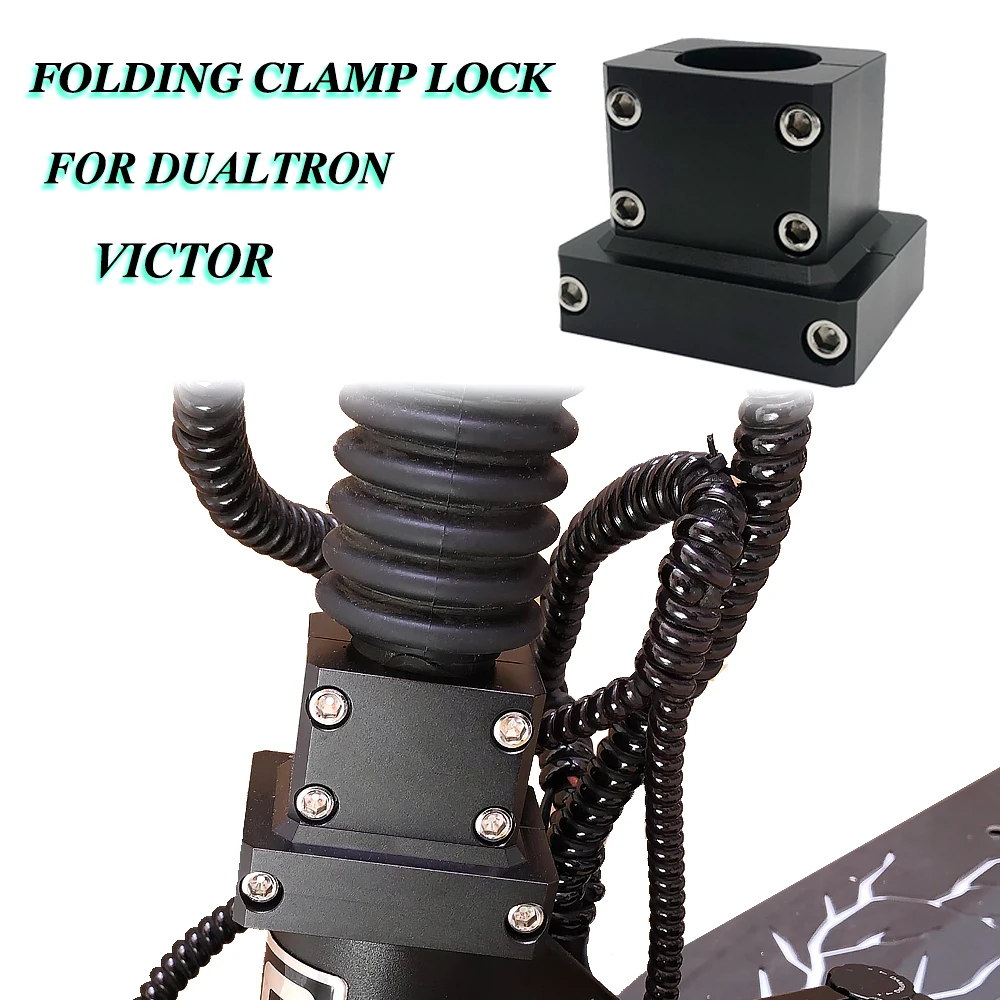 Upgraded Not Folding Clamp Electric Scooter Rugged Lock Of Vertical Stem For Dualtron Victor Storm Achilleus Thunder Ii Spider2