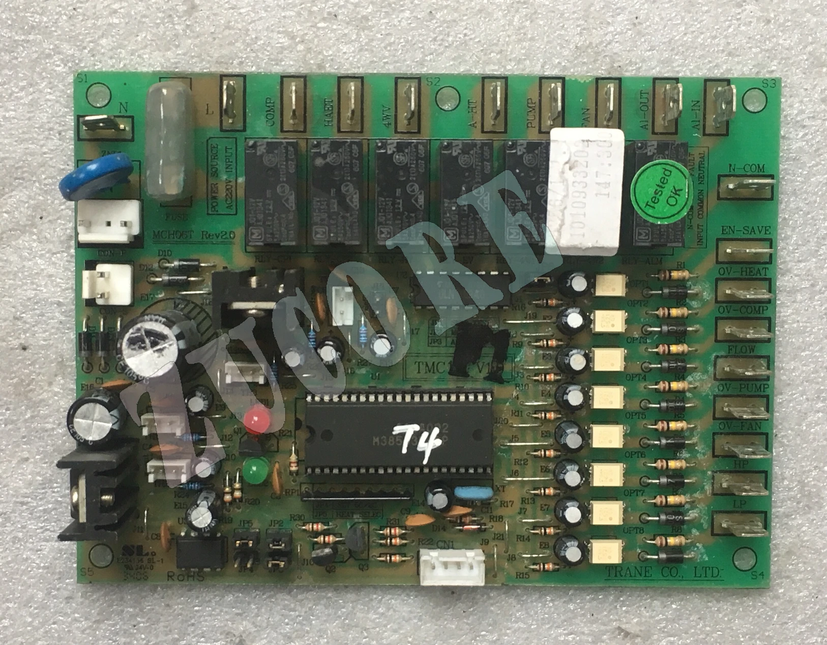 لوحة كمبيوتر لتكييف الهواء من ترين، لوحة دوائر كهربائية MCH06T Rev2.0 اللوحة الرئيسية TMC1 V1.0