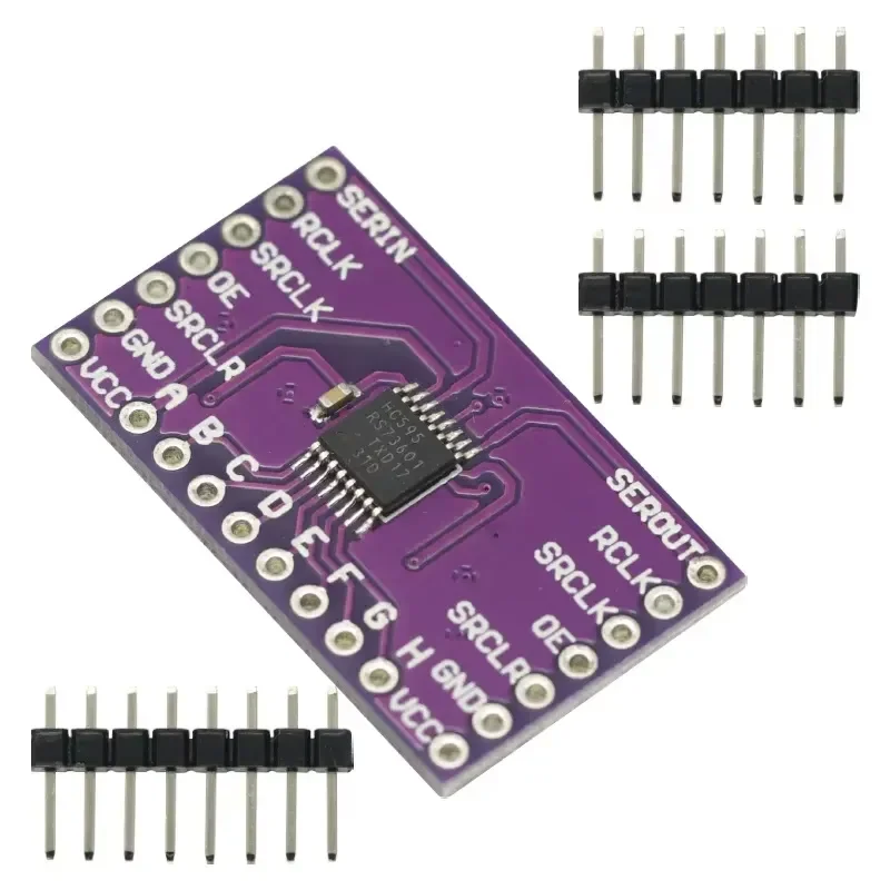 1PCS X 74HC595 Module Shift Register Breakout 8-bit shift register NEW