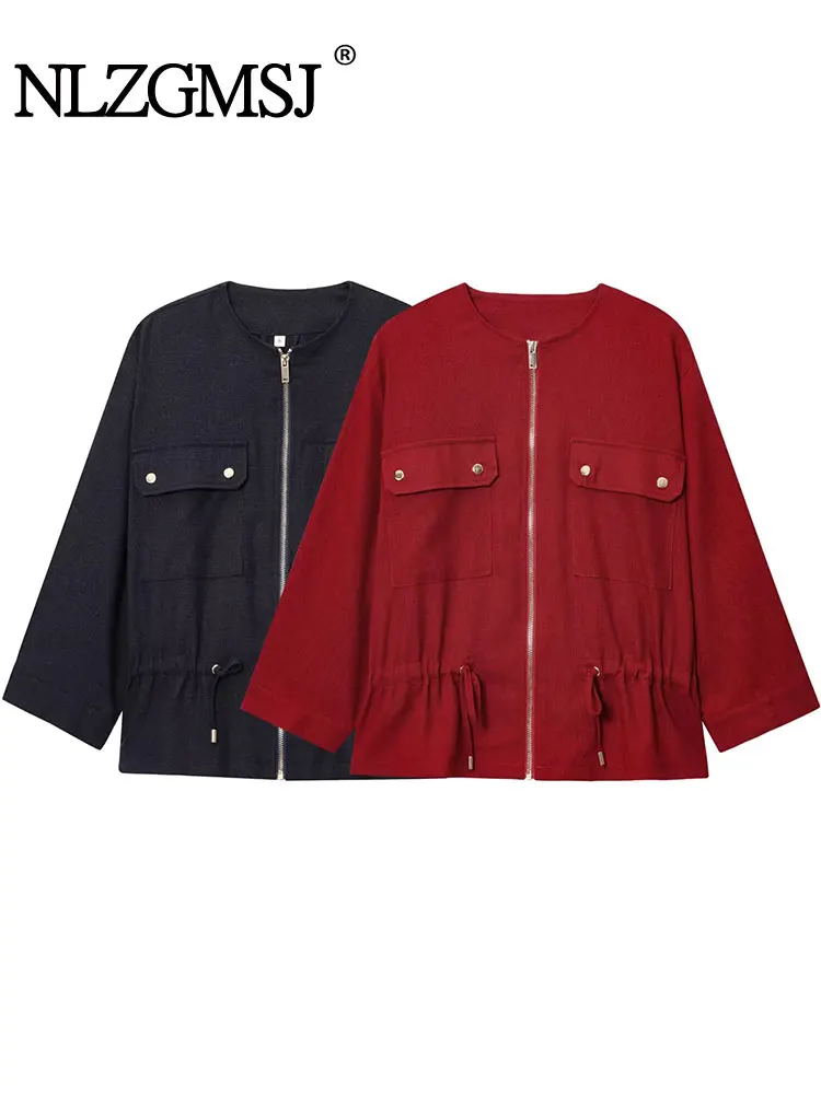 

NLZGMSJ Jackets For Women Fashion Hunting Sleeve Casual Coat Top Jacket Streetwear Casual New Outerwears