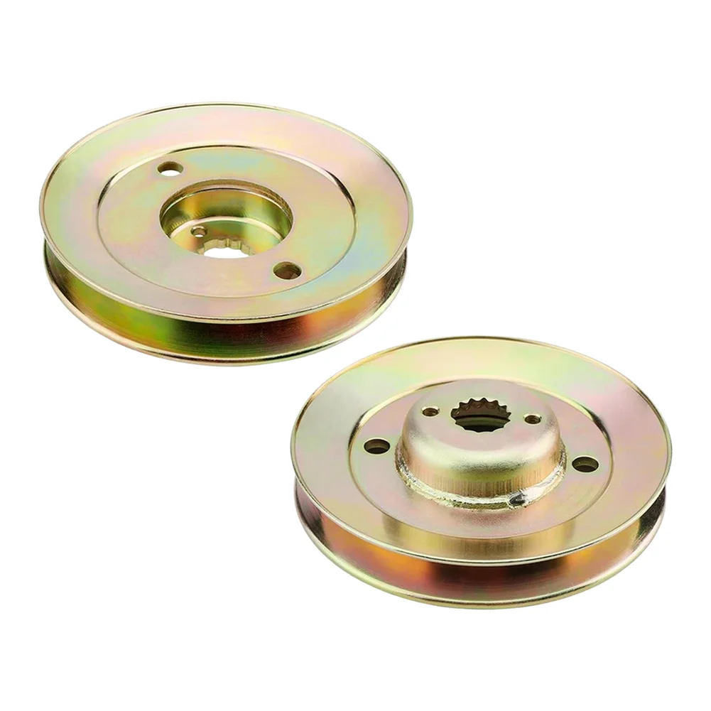 steel-replacement-pulley-m163464-spindle-pulley-for-lawn-care-tasks-rust-resistant-coating-enhanced-strength-design