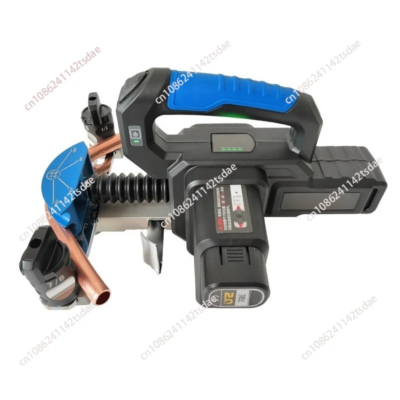 Cordless Lithium Electric Tube Bender, Automatic Copper Pipe Bending Tool for Air Conditioner Installation