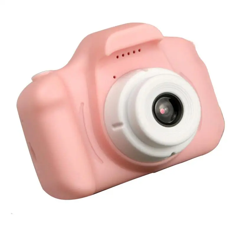 Mini Kids Camera Rechargeable 1280720 Digital Camera With Rope Cute Colorful Camera With 2 Inch Screen Portable Camera For