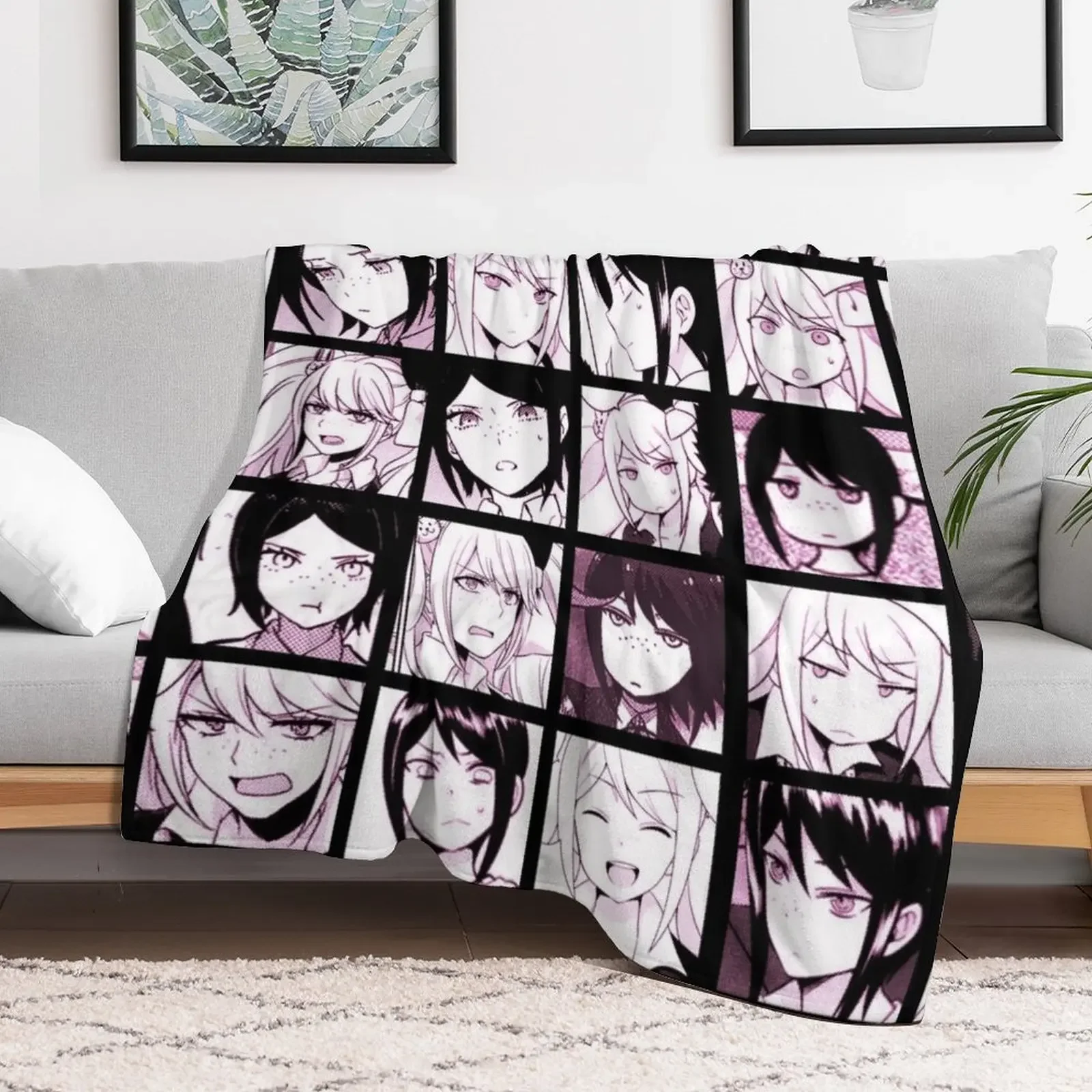 Mukuro Manga Collection (Colored) Throw Blanket Bed covers Decorative Sofa Blankets