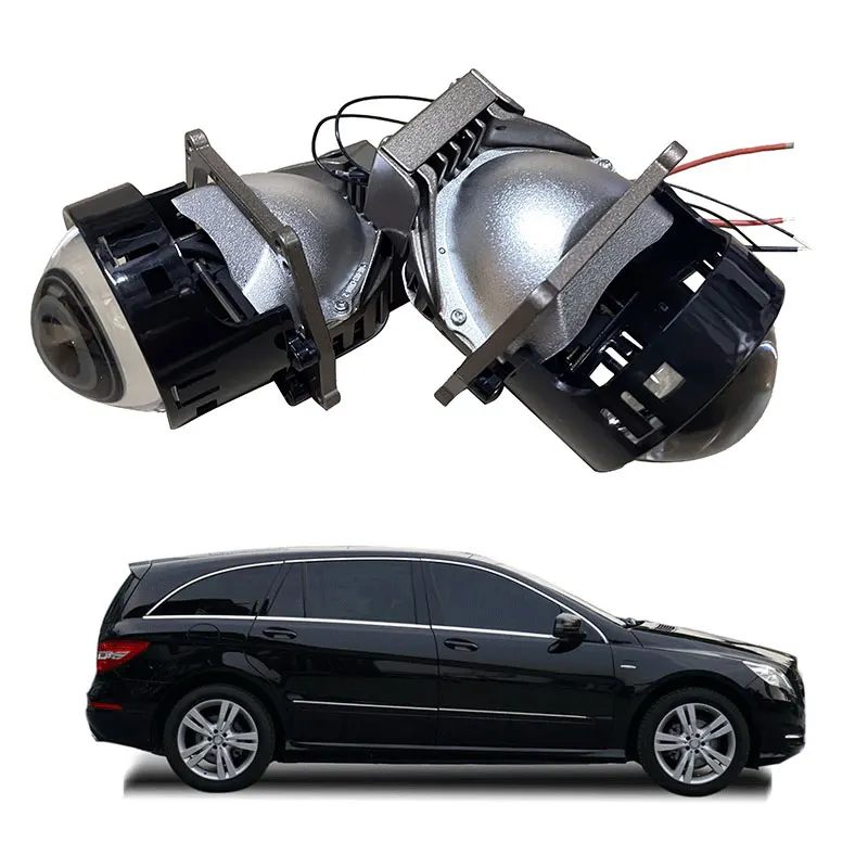 

for Monster mpv inches Bi lens 12V 5500k Auto Projector Headlight Car Headlight Retrofit