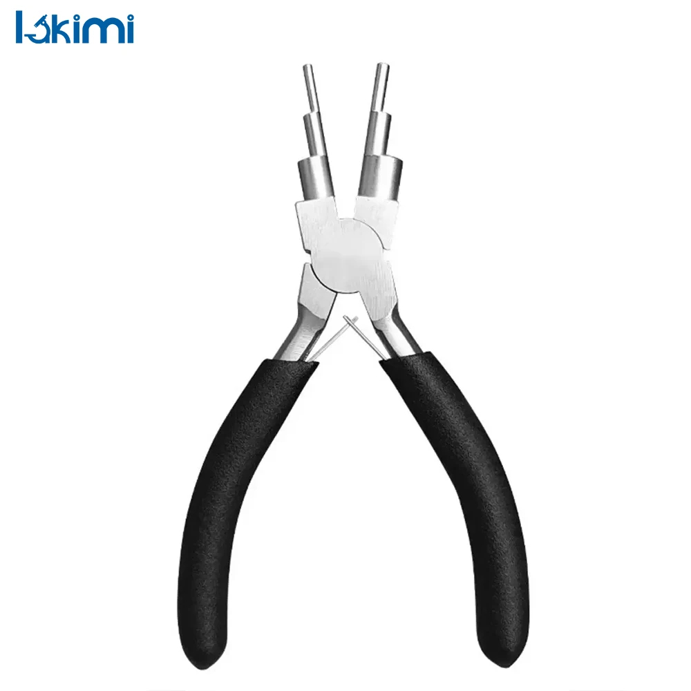 

Round Nose Pliers for Jewelry Making - Hand Tool for DIY Crafts Six-Section Multi-Size Winding and Looping LK-AA47