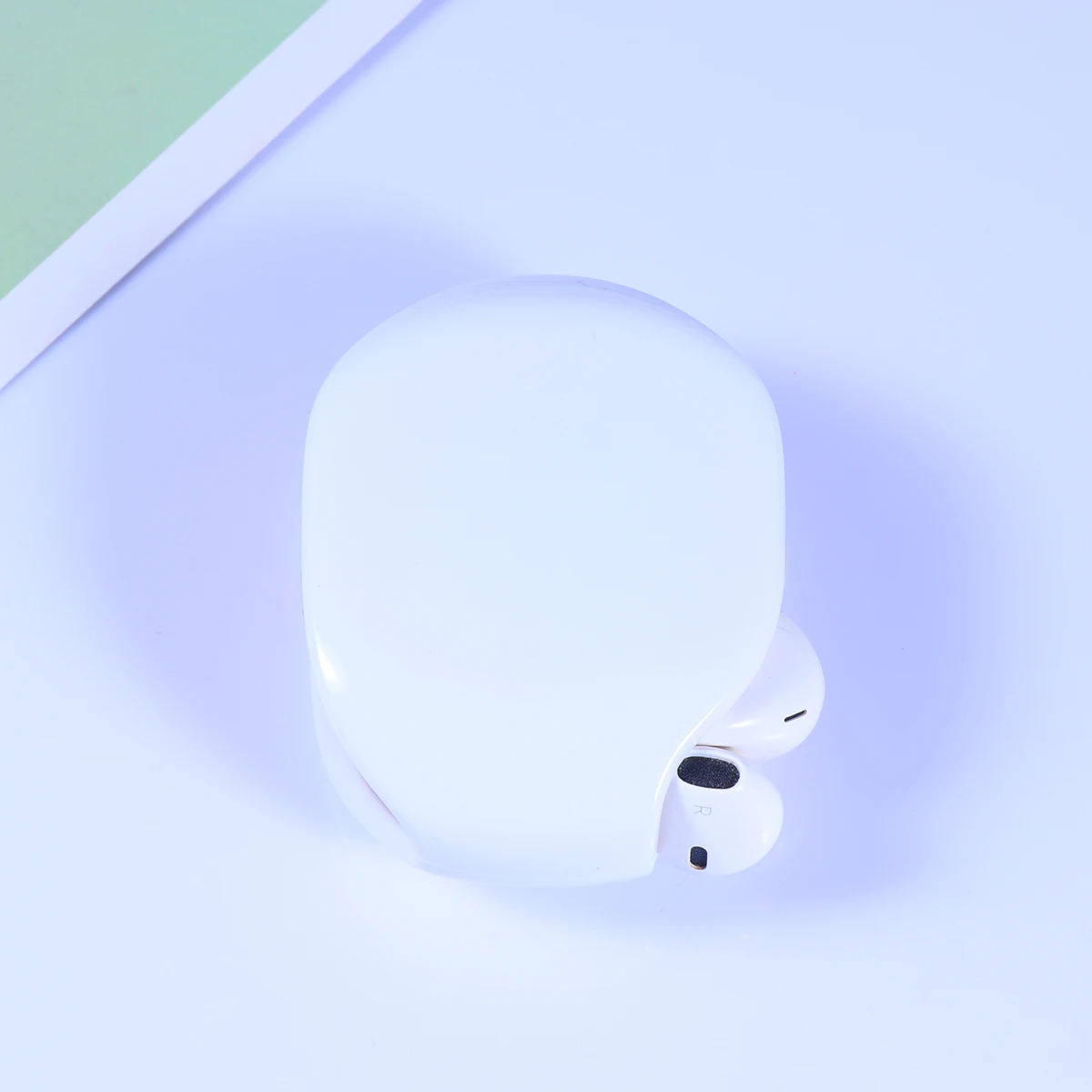 

Automatic Earphone Storage Box Portable Cables Reel Hubs Holder Organizer Container Case (White)