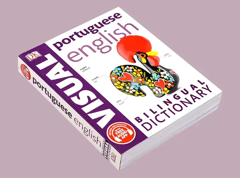 DK  Portuguese English Bilingual Visual Dictionary Bilingual Contrastive Graphical Dictionary Book
