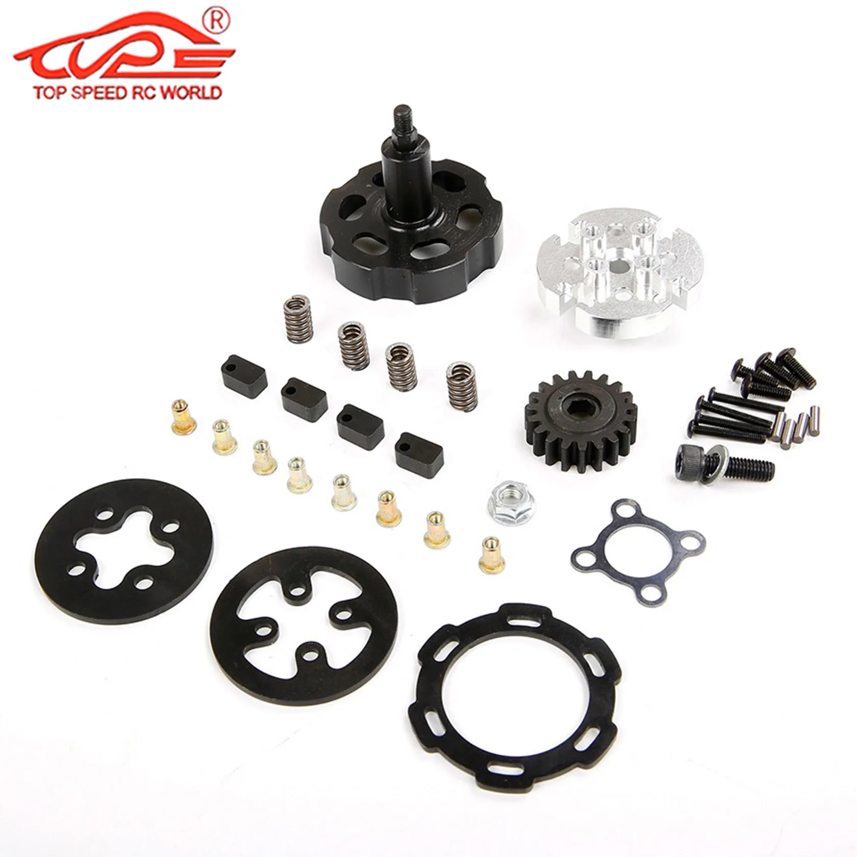 Kit de embreagem competitiva de alto desempenho para carro 1/5 rc hpi rofun rovan km baja 5t 5b 5sc losi 5ive t f5 mcd xs5 rr5 peças de caminhão