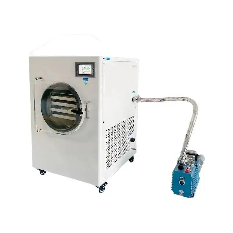 Best Mini Small Large Home Use Vacuum Food Fruit Freeze Dryer Price Drying Lyophilization Hine Lyophilizer For Sale