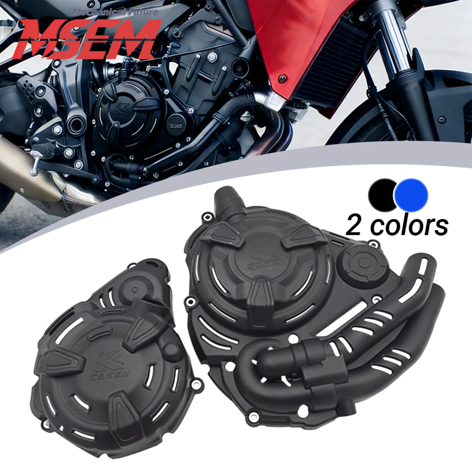 

Motorcycle Clutch Cover Ignition Protector Guard For AMAHA TENERE 700 2019-2024 MT-07 TRACER 7 XSR 700 XSR700 XTRIBUTE 2014-2023