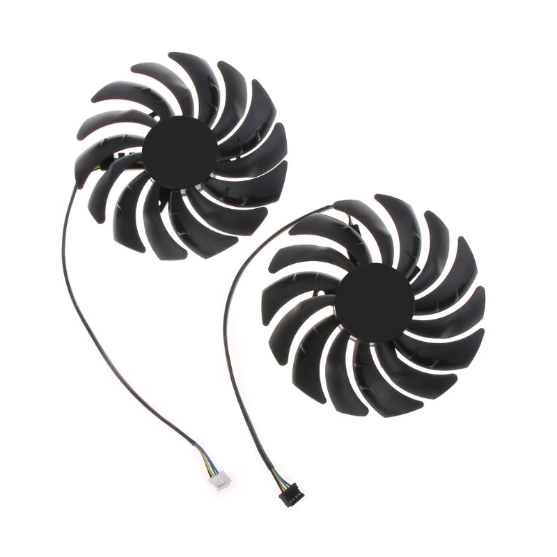 1 ventilador enfriador de 95mm 4 pines 12V PLD10010S12HH ventilador VGA ventilador para tarjeta gráfica para MSI RTX 3070 3060 3060Ti VENTUS 2X OC Cooler