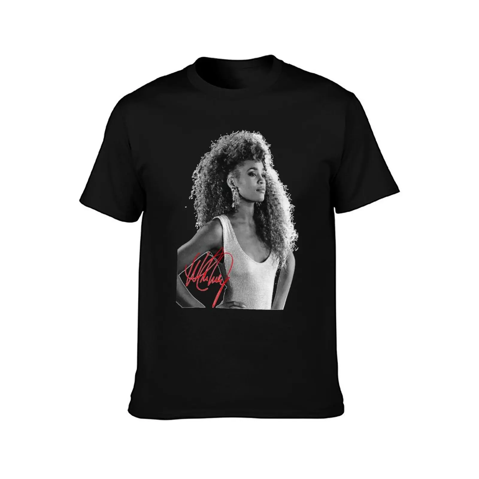Whitney Houston T-Shirt Plus Size Summer Short Sleeve T-Shirt